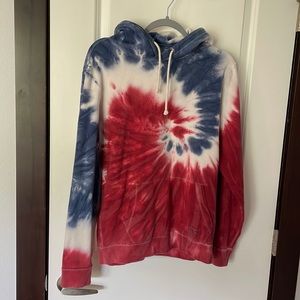 Abercrombie tie-dye hoodie